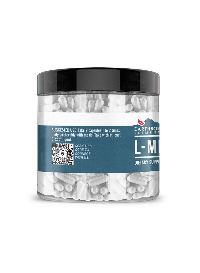 earthborn elements Lmethionine 200 Capsules Pure & Undiluted No Additives - Image 4