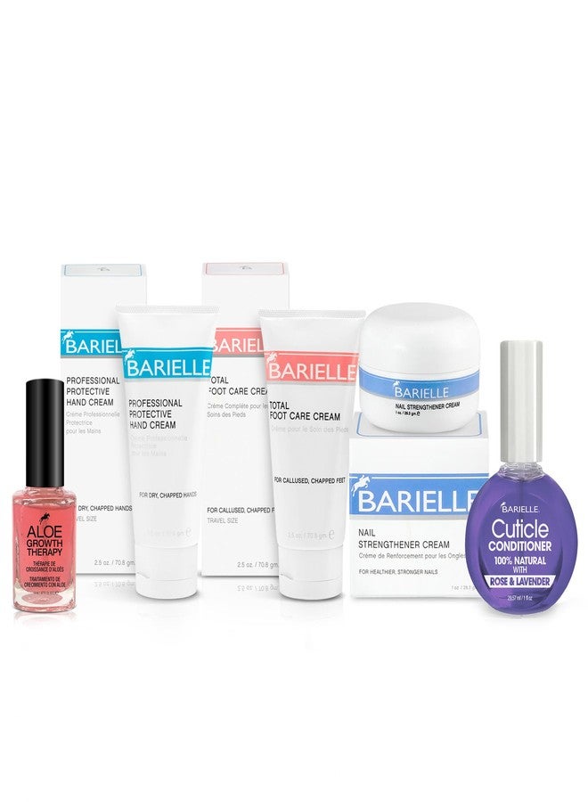 Barielle Nails, Hands and Feet Spectacular - Premium 5-PC Hand, Foot & Nail Treatment Collection - Image 1