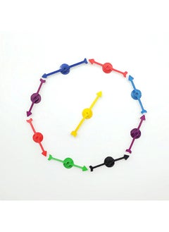 Generic Supply Pp Plastic Pointer Children's Table Game Toy Accessories Cardboard Turn Pointer Game Black Rotating Finger-Color:【88mm】pp Pointer  - Image 2