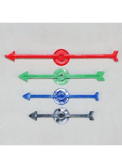 Generic Supply Pp Plastic Pointer Children's Table Game Toy Accessories Cardboard Turn Pointer Game Black Rotating Finger-Color:【88mm】pp Pointer  - Image 5