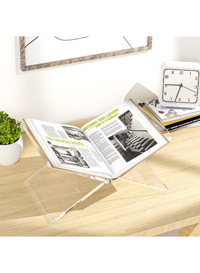TPGP Acrylic Book Holder, Clear Book Stand For Cook Book Display - Image 4