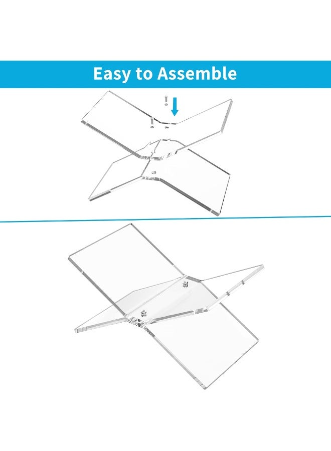 TPGP Acrylic Book Holder, Clear Book Stand For Cook Book Display - Image 3