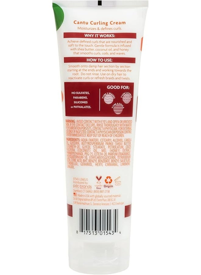 Cantu Kids Curling Cream for Curly & Textured Hair, Gentle Styling & Deep Moisturizing Formula, 227 g Curling Cream 227grams - Image 2