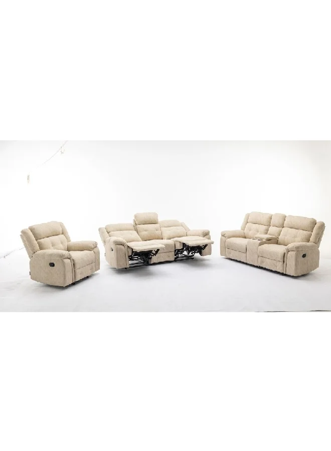 Micasa Elegant And Modern Design 6-Seater Sofa Set Mocha 137.82 X 137.82 X 137.82 Cm Sx-81280Moc