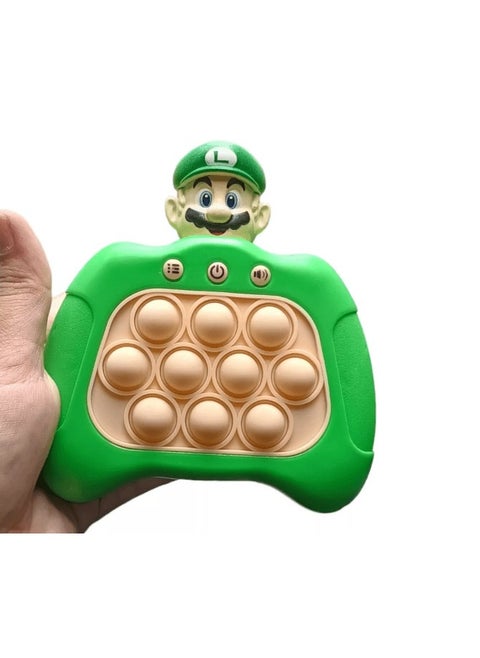 Quick push challenge game machine