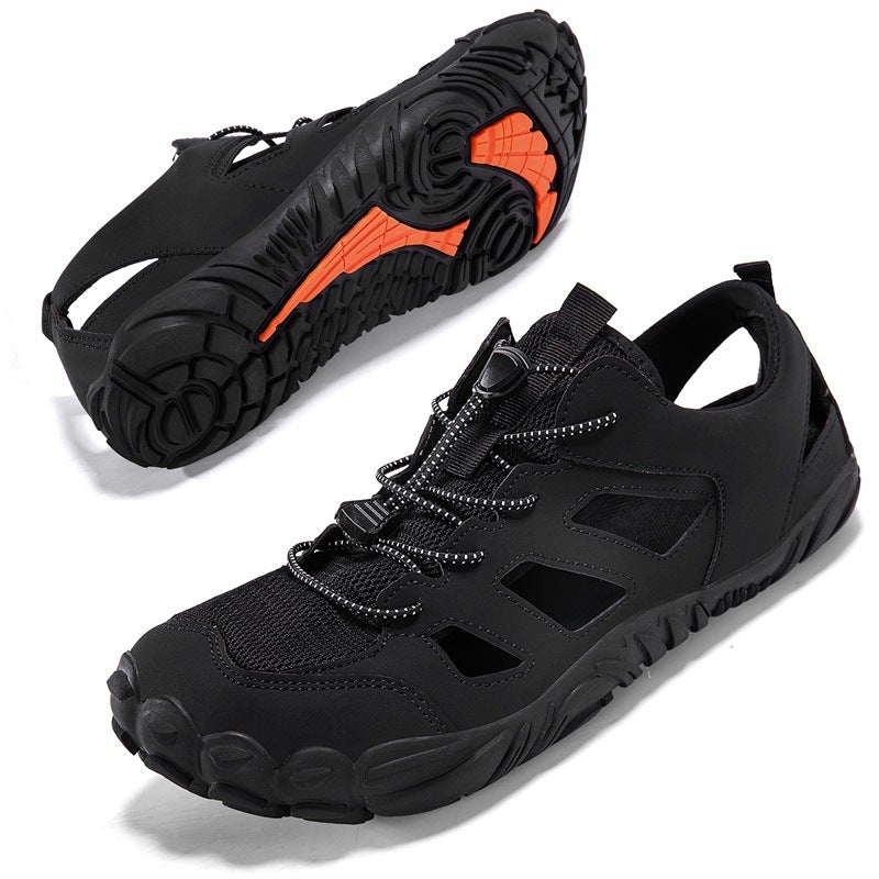 New Outdoor Couple''s Non-Slip Breathable Hiking Shoes, Low-Cut Cushioning Cross-Country Hiking and Rock Climbing Shoes, Large Size, - Image 5