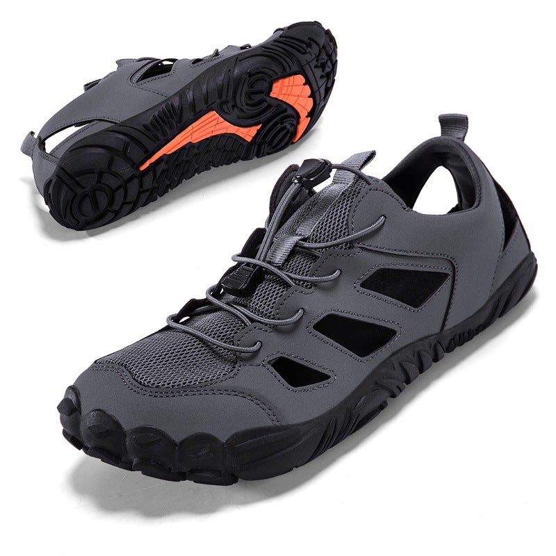 New Outdoor Couple''s Non-Slip Breathable Hiking Shoes, Low-Cut Cushioning Cross-Country Hiking and Rock Climbing Shoes, Large Size, - Image 4