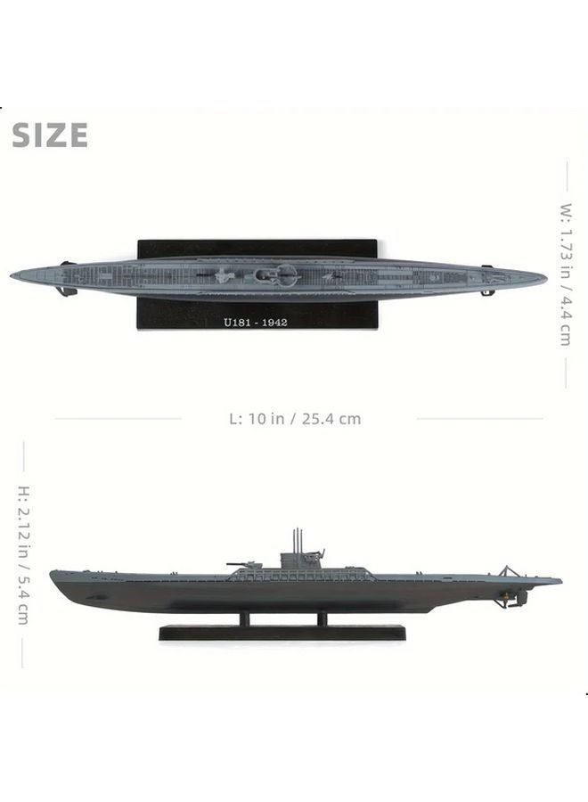 1 350 Scale Metal Die Cast Submarine Model Alloy Collectible For 14 Years Old - Image 3