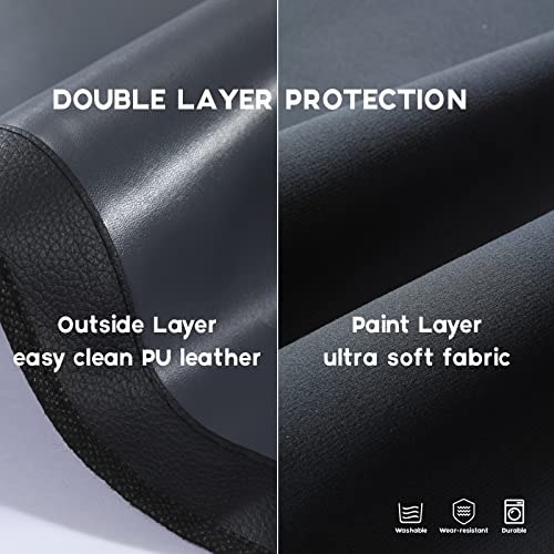 Vexplo Large Size Magnetic Fender Covers for Mechanics, 3 Pcs Double-Layer Fender Protector for Mechanics with Hooks & Strong Sew in Magnets, Universal Mechanic Accessories - Image 3
