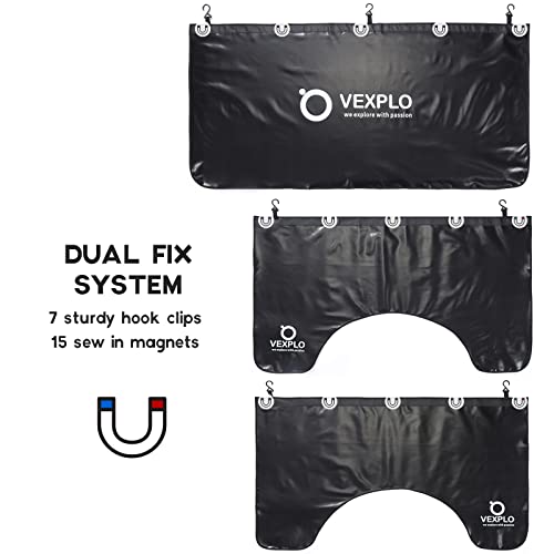Vexplo Large Size Magnetic Fender Covers for Mechanics, 3 Pcs Double-Layer Fender Protector for Mechanics with Hooks & Strong Sew in Magnets, Universal Mechanic Accessories - Image 4