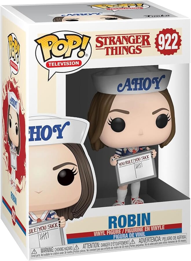 Funko POP! TV: Stranger Things-Robin - Collectable Vinyl Figure - Gift Idea - Official Merchandise - Toys for Kids & Adults - TV Fans - Model Figure for Collectors and Display