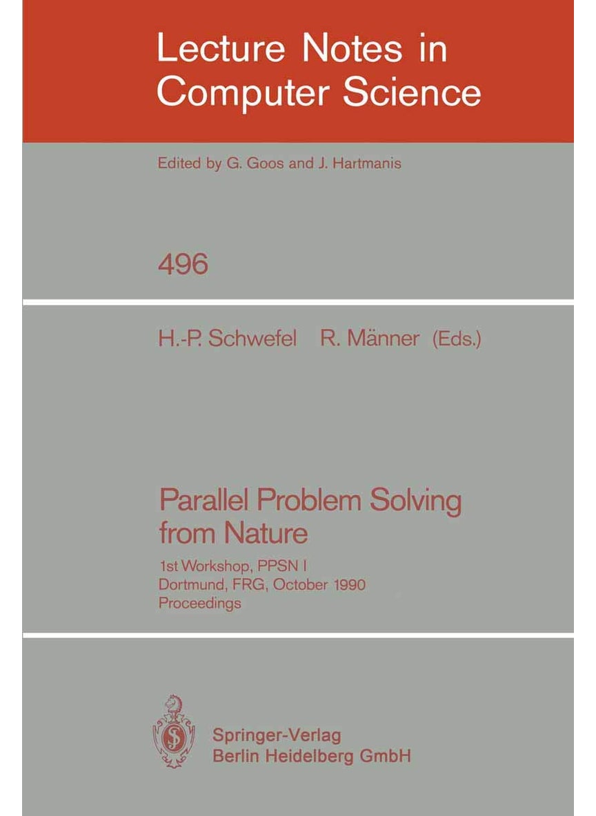 Parallel Problem Solving from Nature: 1st Workshop, PPSN I Dortmund, FRG, October 1-3, 1990. Proceedings 