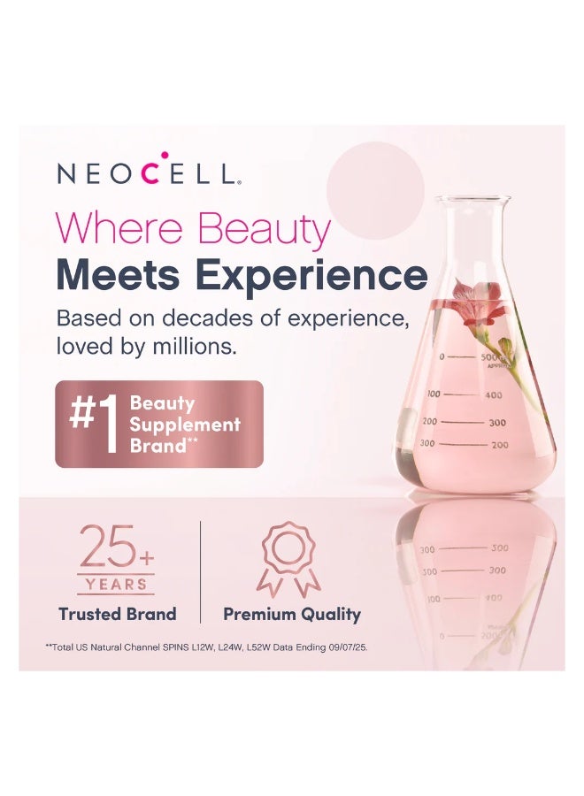 NeoCell Women's Multi Gummies with Multi Collagen Advanced Bio-Peptides, Essential Vitamins & Minerals, Berry Beauty Flavor, 80 Gummies - Image 2