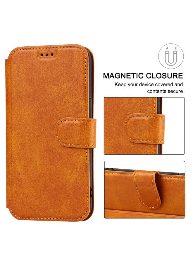 S-TOP Case For iPhone 14 Plus Shockproof PU + TPU Leather Phone Case - Image 5