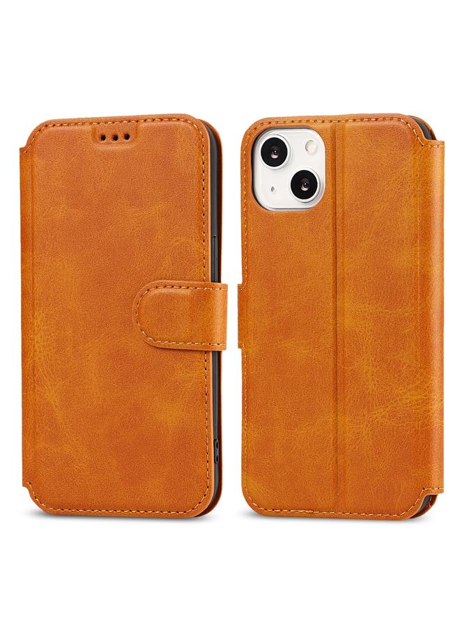 S-TOP Case For iPhone 14 Plus Shockproof PU + TPU Leather Phone Case - Image 2