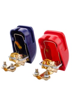 Oasisgalore Universal Battery Terminal Connectors Clamps，Top Post Battery Terminals ,Negative and Positive,Fit for Car, Van and More  - Image 5