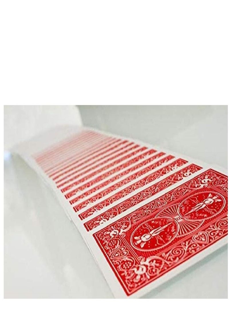 Dubkart Bicycle Standard Index Playing Cards Red - Image 2