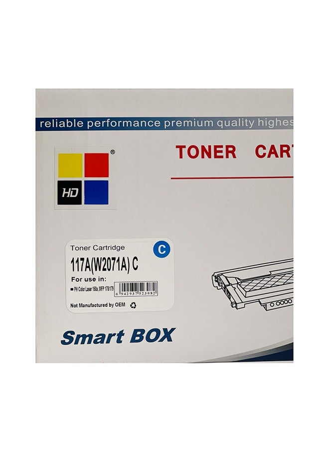 HD TONER HD 117A CYAN TONER Laser Cartridge - Image 2