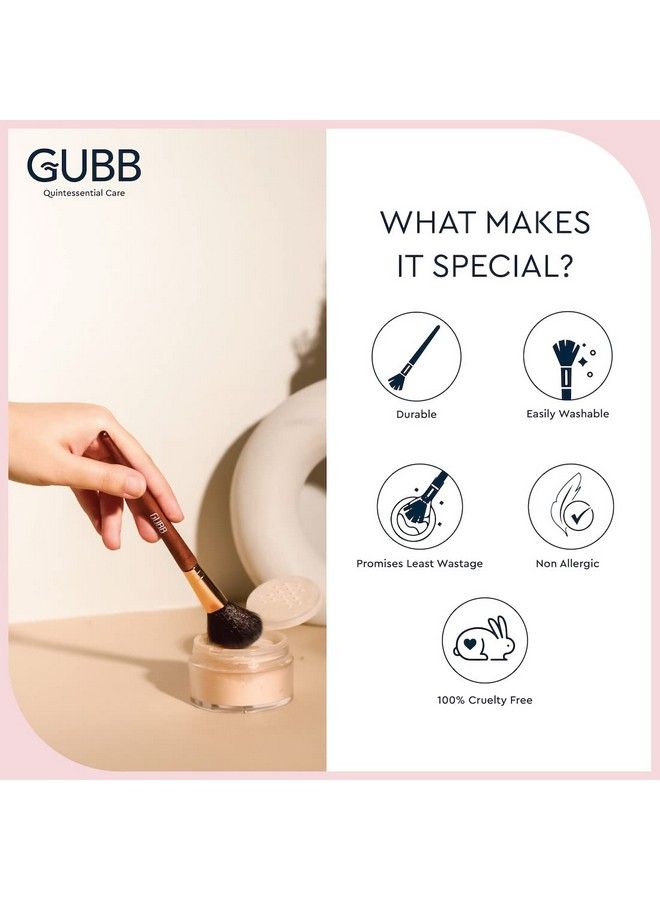Gubb Eye Liner And Eyeshadow Brush Brown Pack Of 2 Gubbbk6715 - Image 5