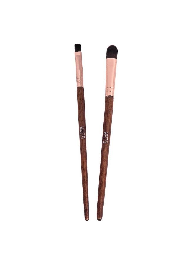 Gubb Eye Liner And Eyeshadow Brush Brown Pack Of 2 Gubbbk6715 - Image 2