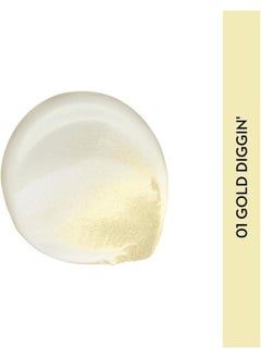 SUGAR Cosmetics Bling Leader Illuminating Moisturizer 01 Gold Diggin' Warm Gold Highlighter with Pearl Finish Lightweight Moisturizer and Highlighter, Protects against Pollution, Multi  - Image 2