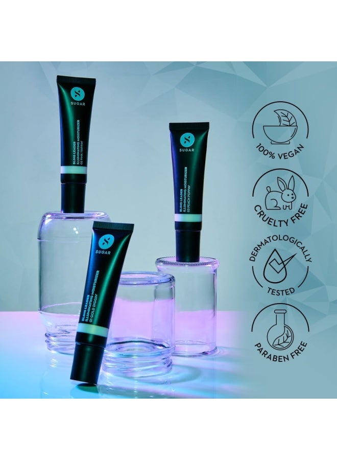 شوجر كوزماتيكس هايلايتر بلينغ ليدر 01 جولد ديجن دافئ بلمسة لؤلؤية - Image 5