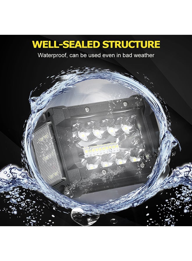 نيبمينينت 36W 4" LED Pods Lights Side Shooter Combo Beam Driving Fog Work Light for Trucks UTV SUV ATVs Car Boats Marine - Image 2