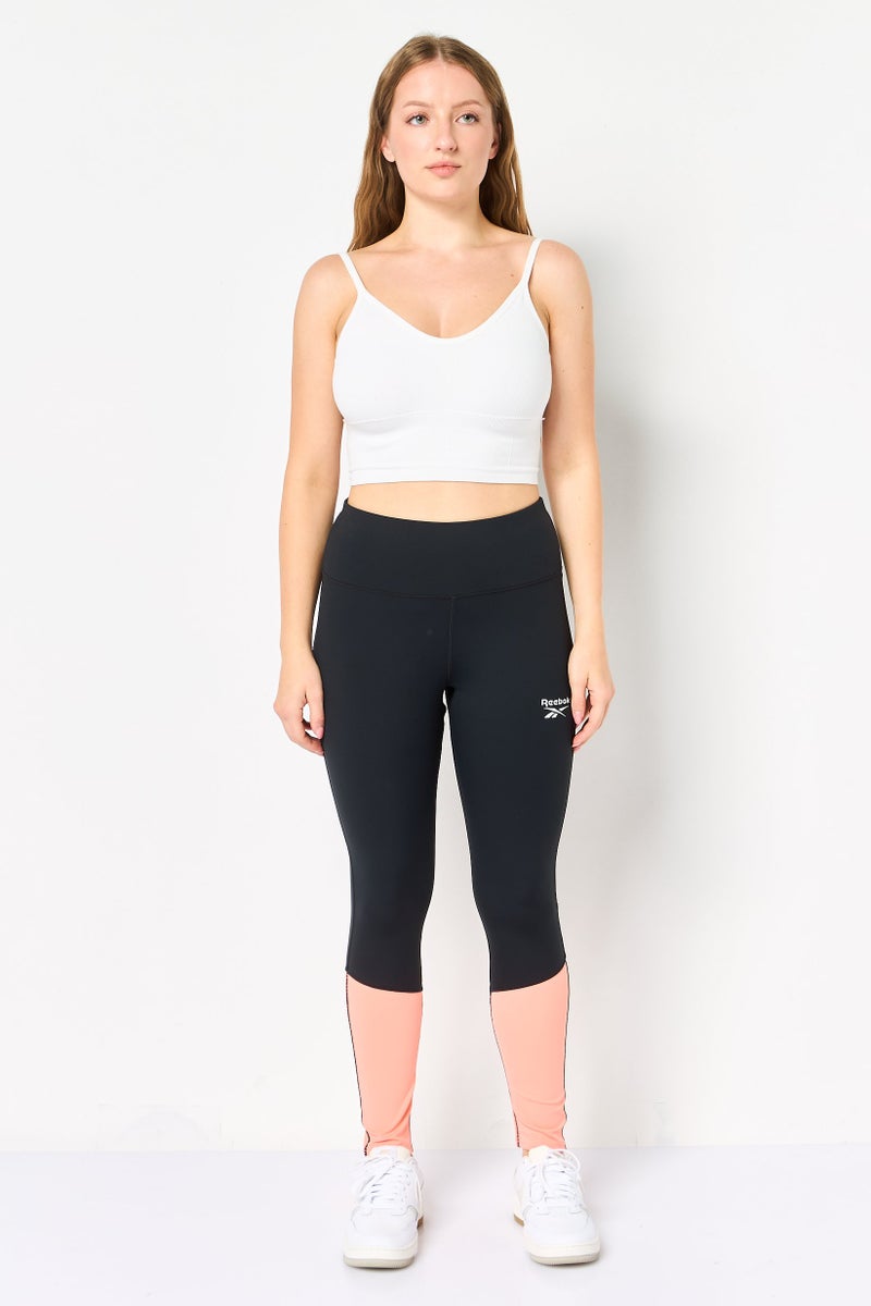 Reebok Women Sportswear Fit Training Vector Leggings, Black - Image 2