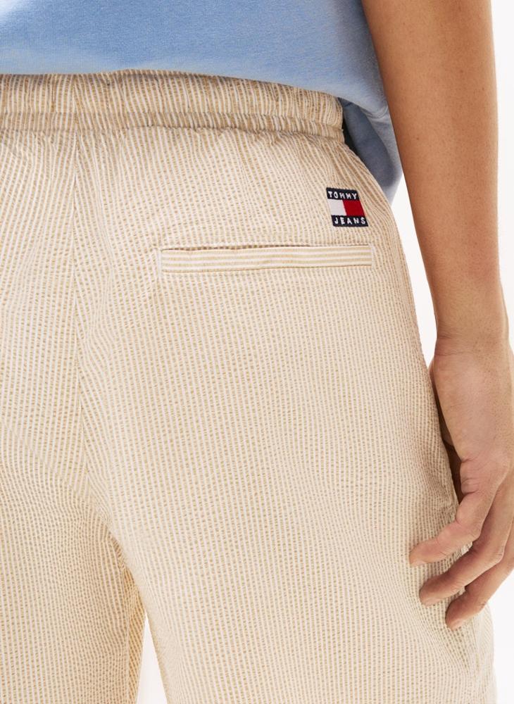 TOMMY JEANS Seersucker Beach Shorts  - Image 3