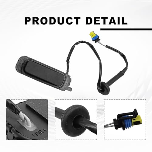 NOTISH 15106857 Rear Liftgate Release Switch Button, Hatch Button Trunk Latch Compatible with 2007-2014 Chevrolet Suburban 1500 2500 Tahoe Cadillac Escalade ESV GMC Yukon XL Replace Part # 901-156 - Image 3