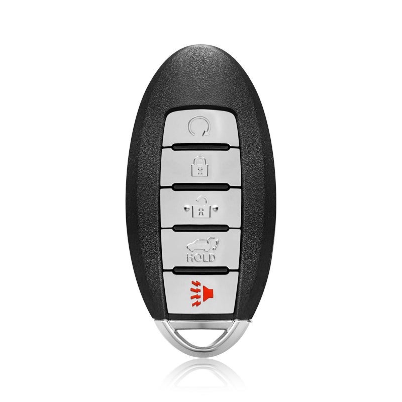 Keylessbest Replacement for Nissan Pathfinder Key Fob Remote Control 2013 2014 2015 2016 5 Buttons 433MHz KR5S180144014Black