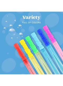 JOYIN JOYIN 24 Pack 14.6’’ Big Bubble Wands Bulk (2 Dozen) for Summer Toy, Outdoor/Indoor Activity Use, Easter, Bubbles Party Favors Supplies for Kids  - Image 3
