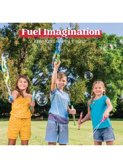 JOYIN JOYIN 24 Pack 14.6’’ Big Bubble Wands Bulk (2 Dozen) for Summer Toy, Outdoor/Indoor Activity Use, Easter, Bubbles Party Favors Supplies for Kids  - Image 5