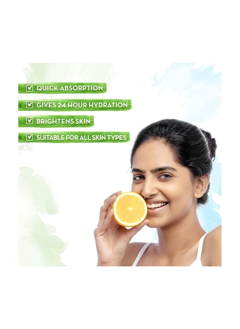 Mamaearth - MAMAEARTH Ultra Light Gel Oil-Free Moisturizer For Face with Vitamin C & Aloe Vera Water for Glowing Hydration - 200 ml - Image 1