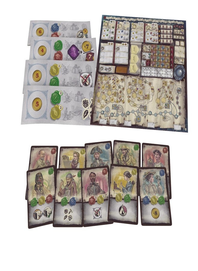 Asmodee Darwin's Journey Board Game - Evolutionary Strategy Game of Exploration and Discovery, Adventure Game for Kids and Adults, Ages 14+, 1-4 Players, 30-120 Min Playtime, Made by Thundergryph Games - Image 2