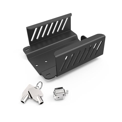 Maclocks Compulocks Apple TV Security Mount for 4th Gen & 4K (1st-2nd Gen, 2018-2021) - Secure Mount Bracket with Cable Management - Durable Sleek Design Ideal for Home & Office Use - Black - Image 4