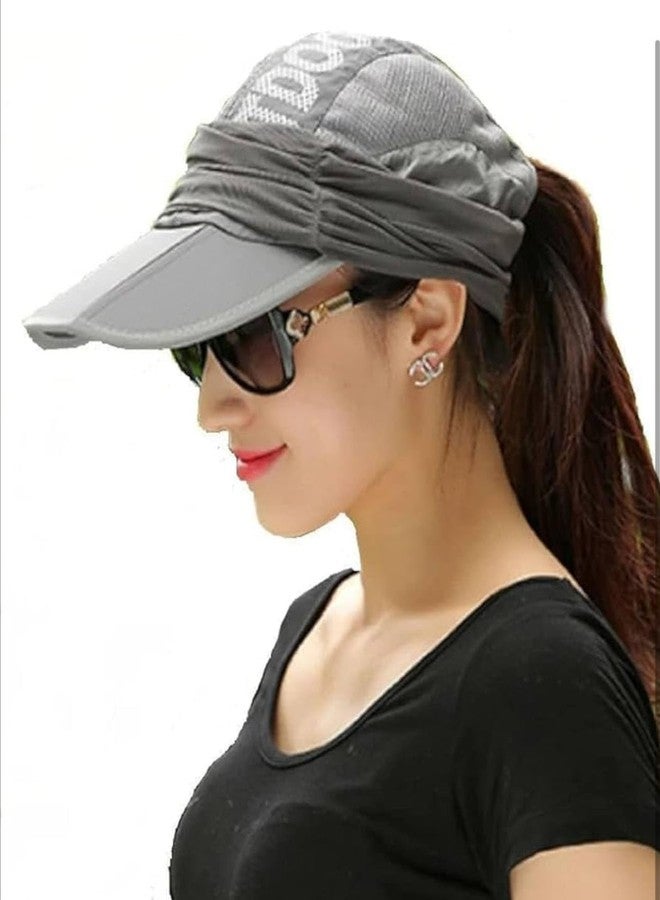 Besque UV Sun Protection Cap with Face Cover Scarf, Nylon Mesh Baseball Hat with Neck Flap, Summer Outdoor Sports(Pink) - Image 4