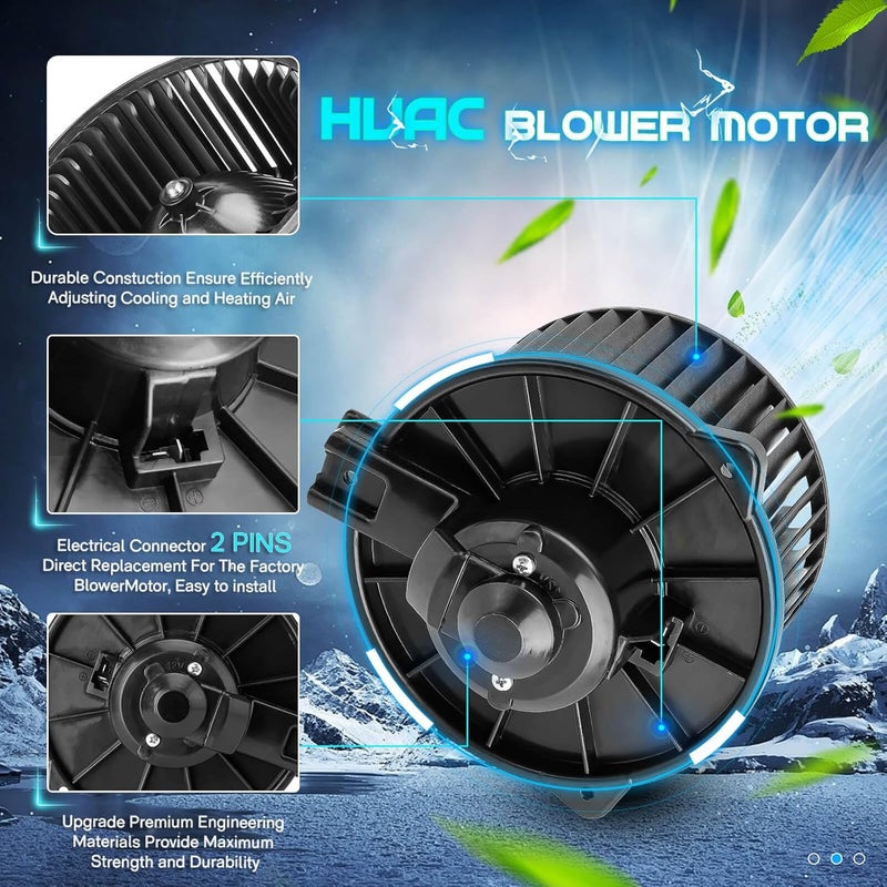 ILONPA bestUSA AC Heater Blower Motor Fan for 1998-2002 Toyota Corolla - Image 3