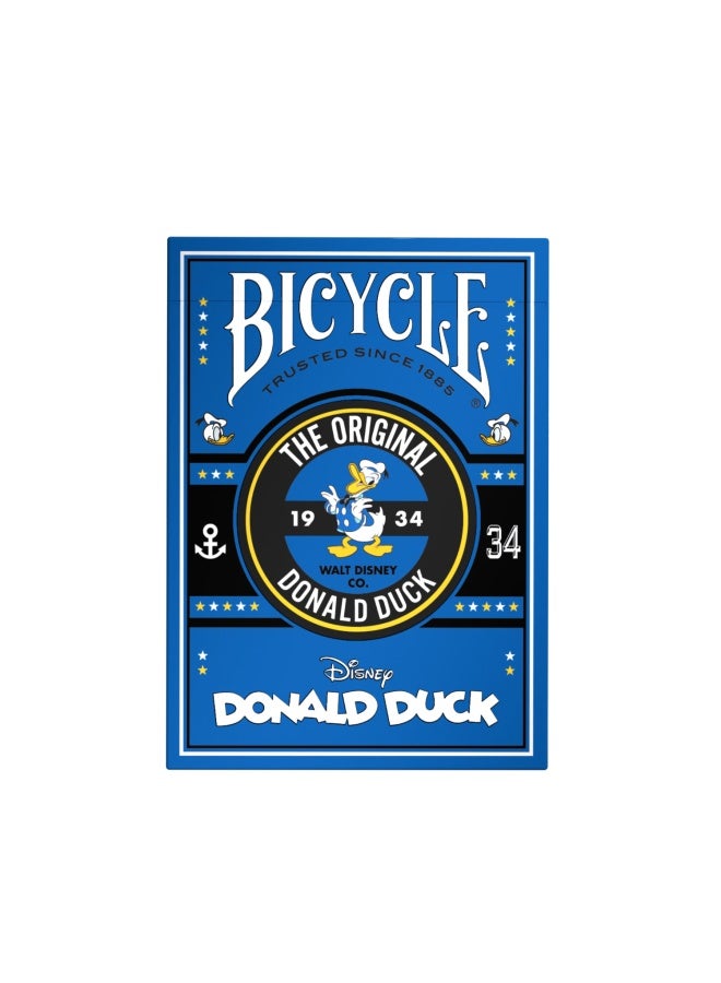 Bicycle Bicycle Disney Themed Trendy Playing Cards, Donald Duck Design, 1 Deck - Image 2