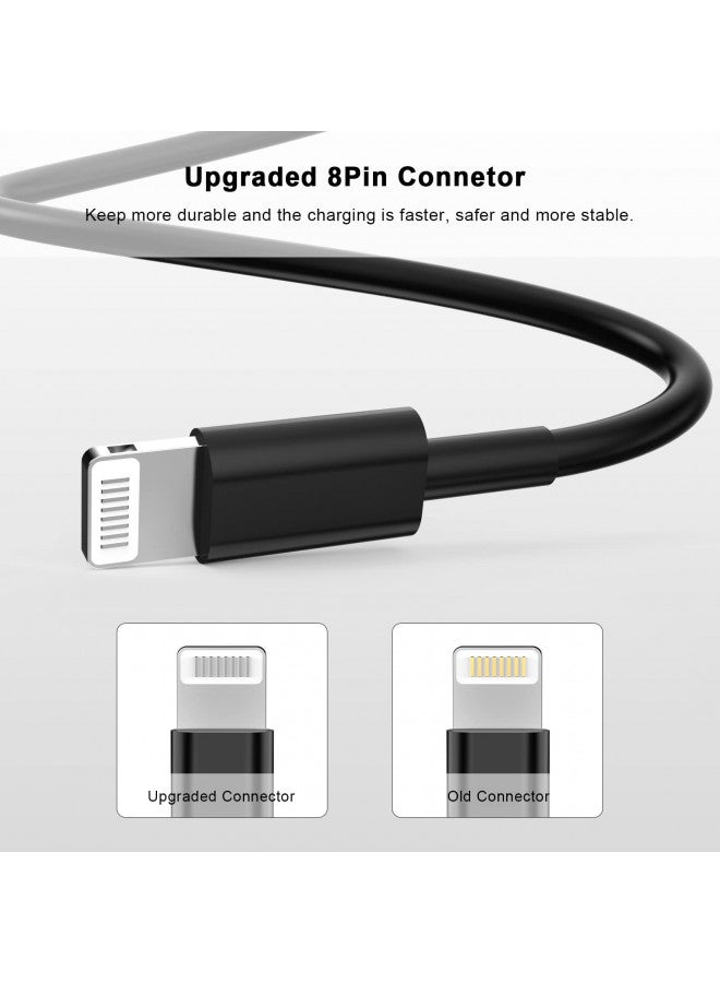 Belcompany محول Lightning إلى 30 دبوس لجهاز iPhone، [معتمد من Apple MFi] محول شحن ونقل بيانات 8 دبوس إلى 30 دبوس أنثوي متوافق مع iPhone 14 13 12 11 Xs X 8 7 6 iPad iPod - بدون صوت (أسود) - Image 3