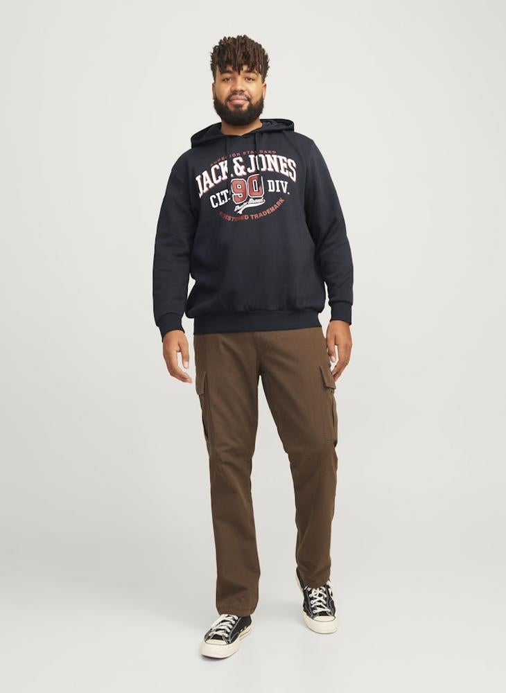 JACK & JONES - Plus Size Logo Hoodie - Image 1