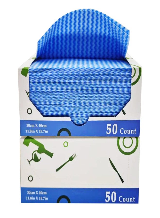 Atitifope Multi-Use Reusable Cloths - Heavy Duty Wipes for Kitchen, Bathroom & Car (50 Count (Pack of 2)) - Image 1