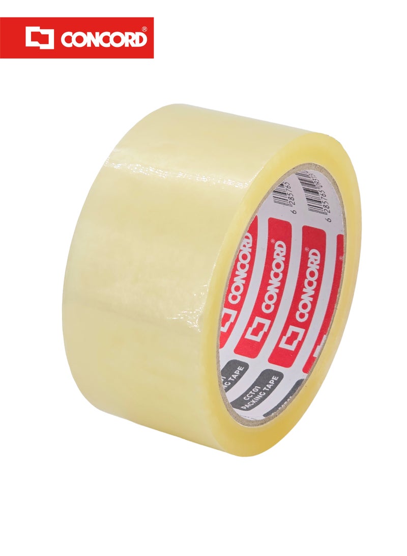 CONCORD Packing Tape 48mm x 70 Yard Clear, 1 Roll, Carton Sealing Shipping Moving - Image 2