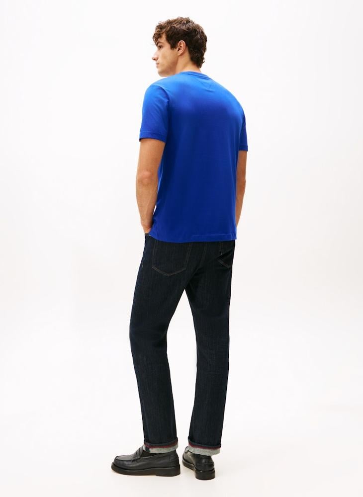 تومي هيلفيغر تيشيرت بياقة دائرية وطبعة شعار - Image 2