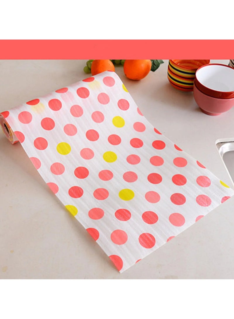 ١ قطعة من مفرش المطبخ مقاس 45 سم ×300 سم،مضادة للانزلاق لخزانة المطبخف - Image 1