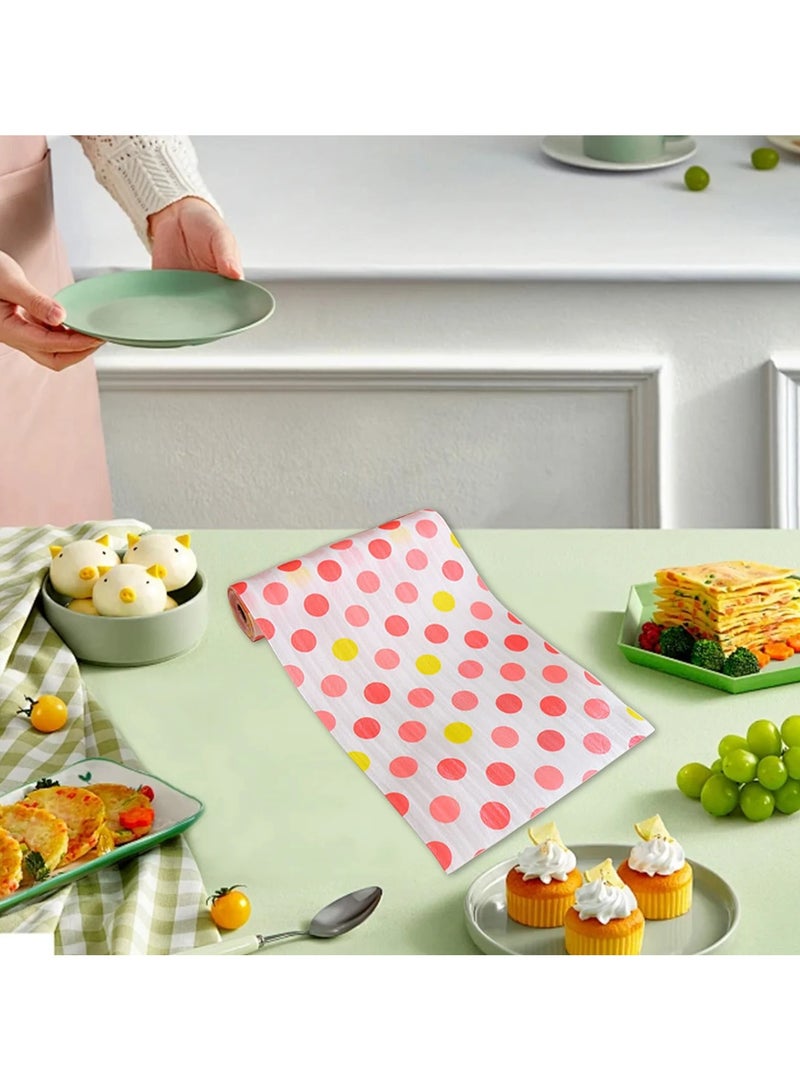 ١ قطعة من مفرش المطبخ مقاس 45 سم ×300 سم،مضادة للانزلاق لخزانة المطبخف - Image 3