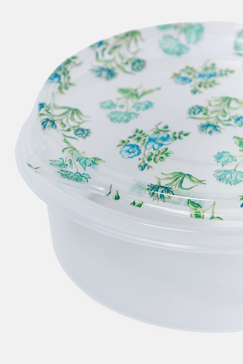 COOK WITH COLOR 24 Pieces Floral Pattern Food Storage Containers, Multicolor - Image 3