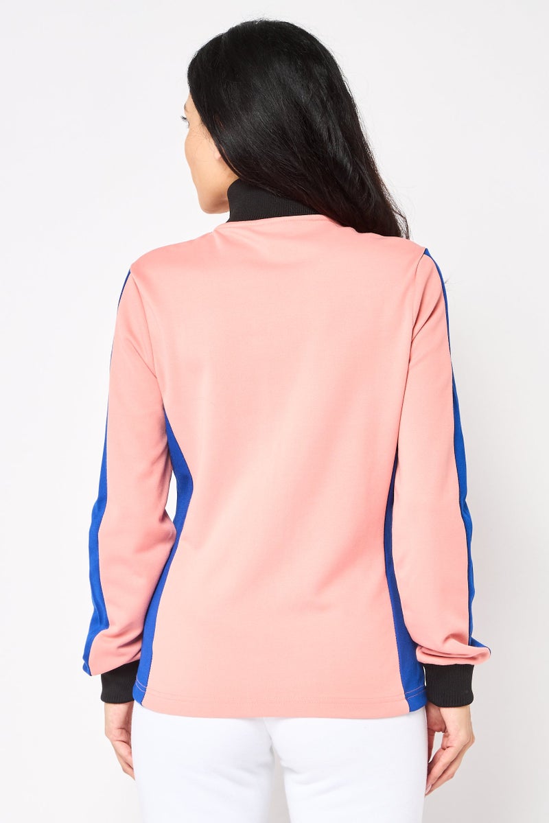 Ellesse جاكيت خارجي مزخرف بشعار للنساء، متعدد الألوان - Image 4