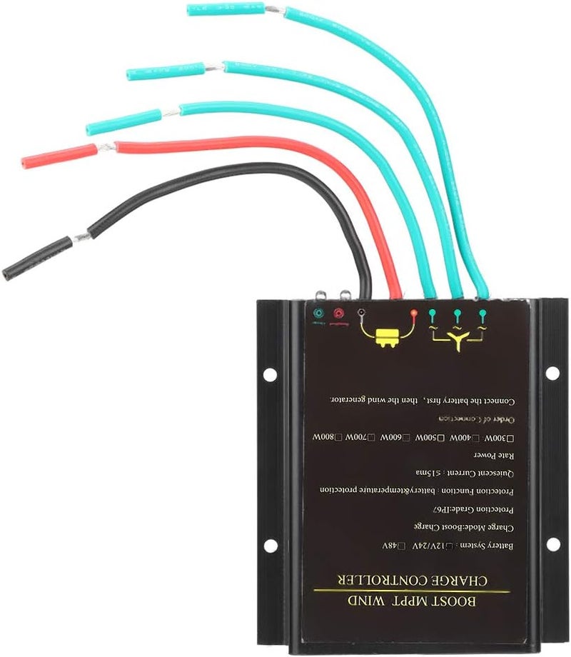 Zerodis Other Household Utensils Aluminum Alloy Boost Charging Regulator with IP67 Rating Ideal for Wind Generator Systems Operates in Extreme Temperatures 48V MPPT Wind - Image 1