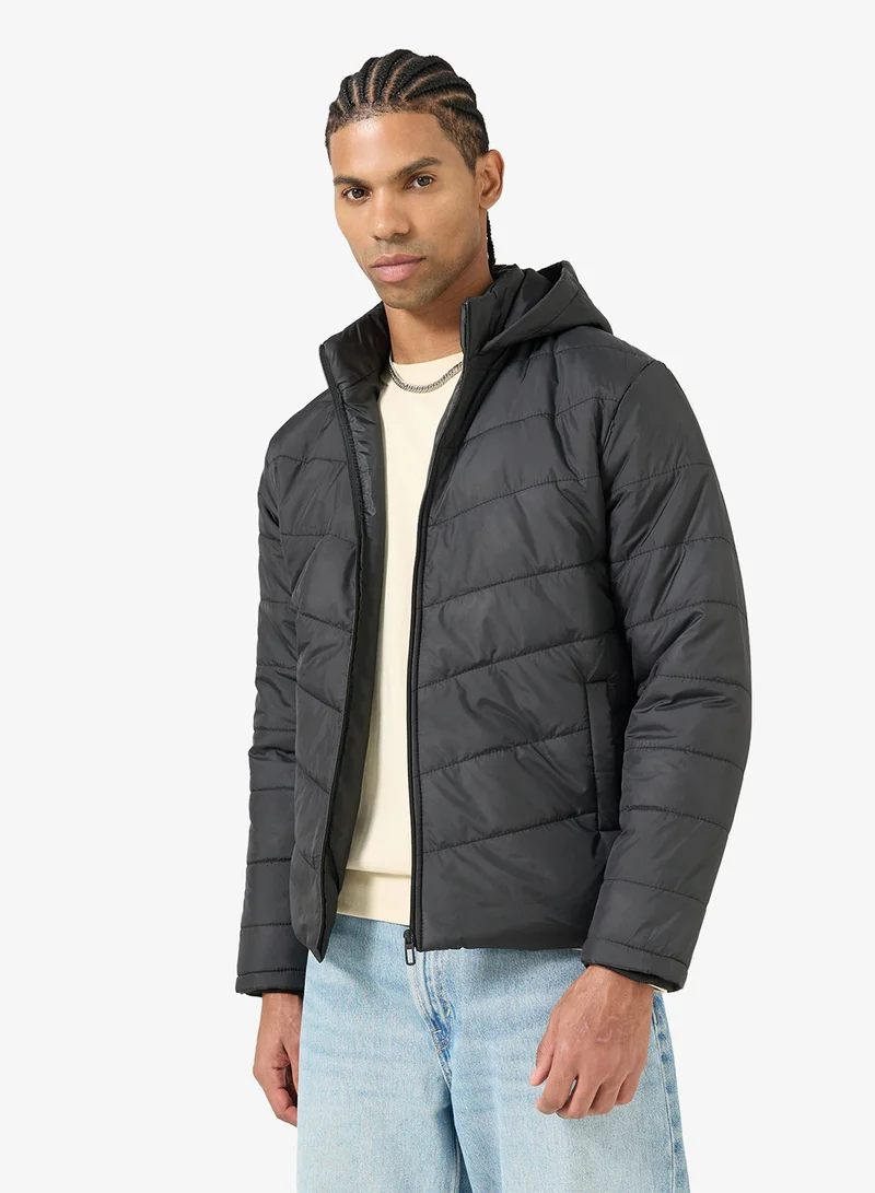 Puffer Jacket w Hood